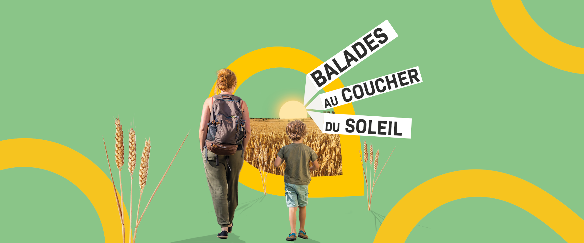 Balades dans les communes - ici l'été 2024