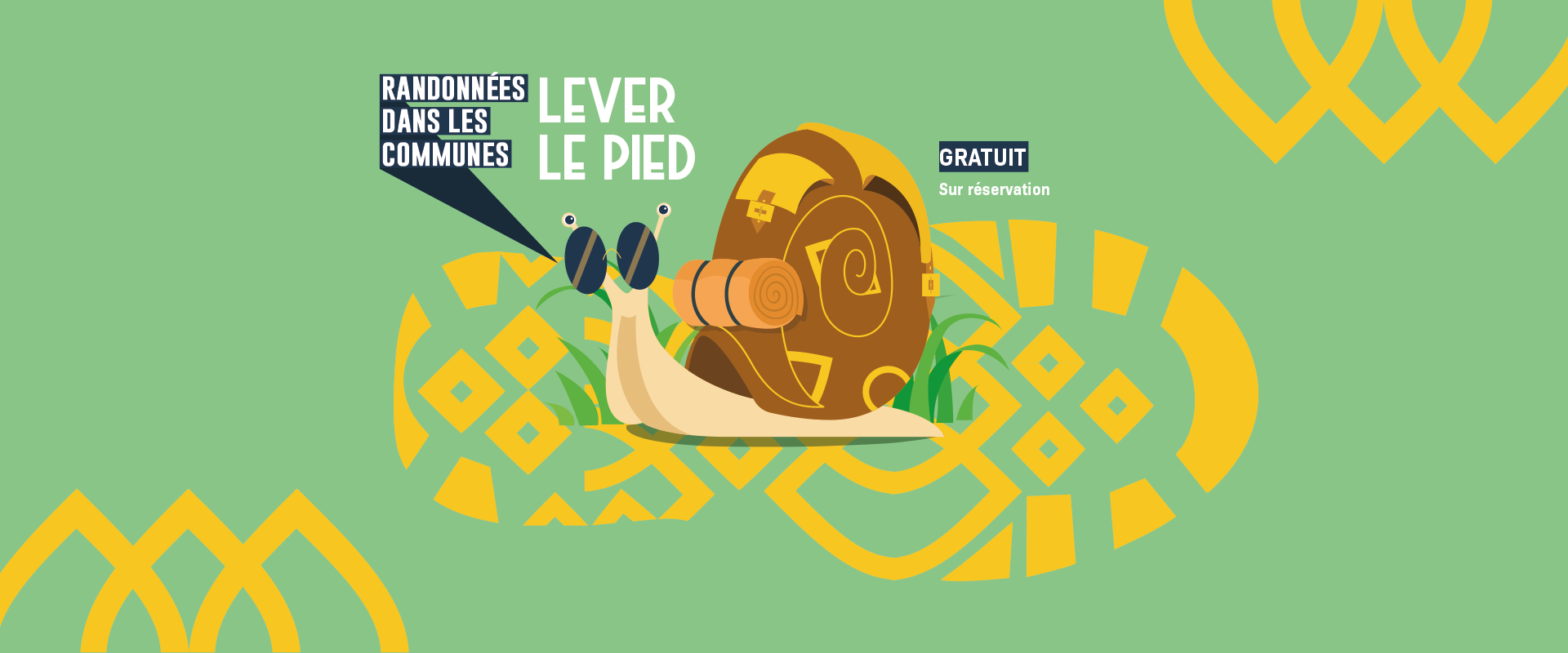 Randonnées dans le communes - Lever le pied (gratuit, sur réservation)