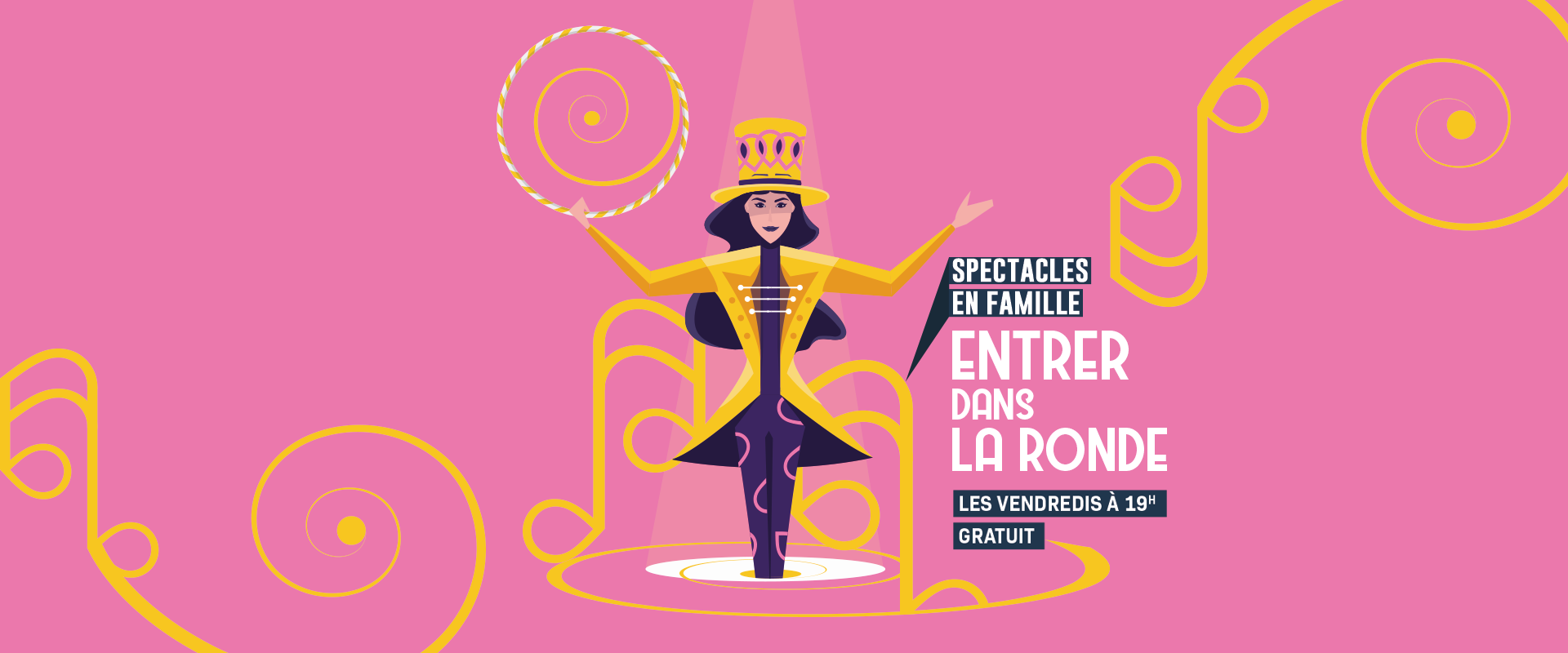 Spectacles en famille - Entrer dans la ronde - Les vendredis à 19h (gratuit)